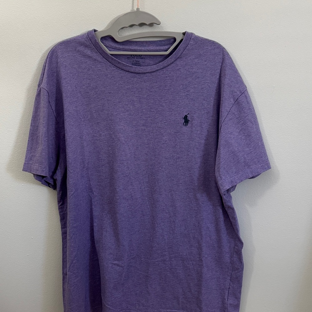 Polo by Ralph Lauren Men's Purple Tee